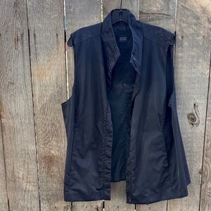Eileen Fisher Men's Black Vest